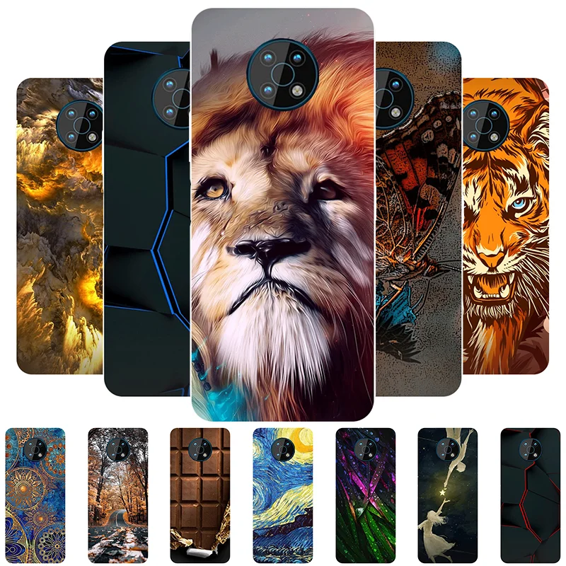 

TPU Case For Nokia G50 5G Case Silicone Soft Back Cover For Nokia G50 Phone Case For NokiaG50 TA-1358 G 50 Pattern Bumper