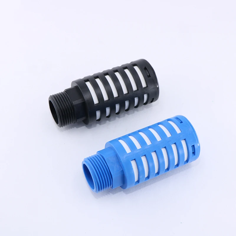 

1pcs Pneumatic 6 points 1 inch thread muffler plastic muffler 6 points 1 inch thread
