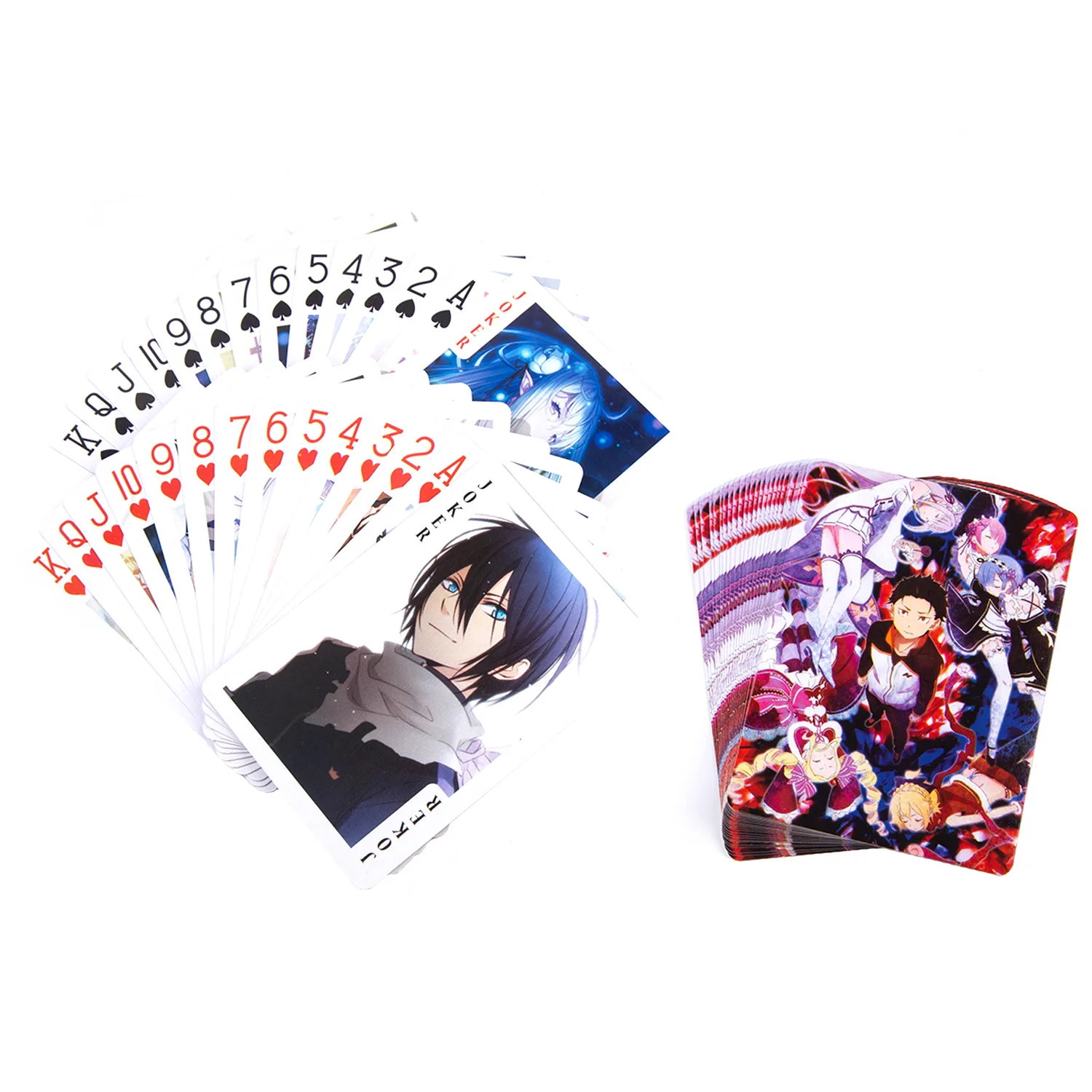 

Anime JK Re:Life in a Different World from Zero Anime Playing Cards Paper Poker Cards