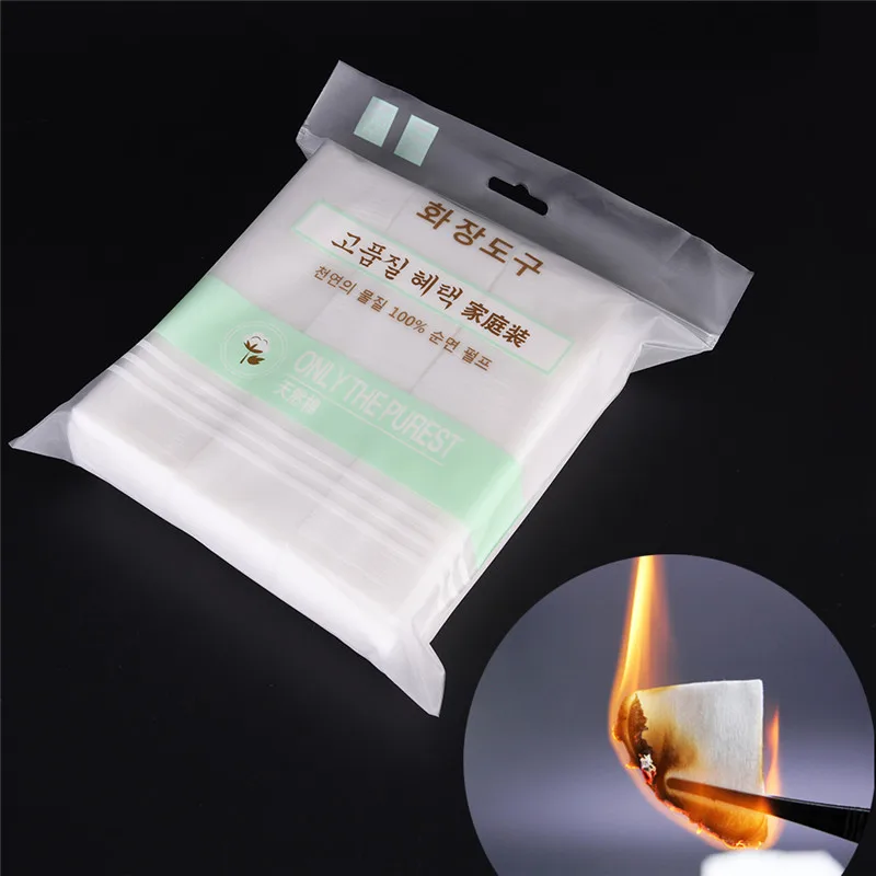 

1200 Pcs Wipe Cotton Pads Wipes For Nail Art Polish Acrylic Gel Tips Remover Makeup Tools Make Up Accessories