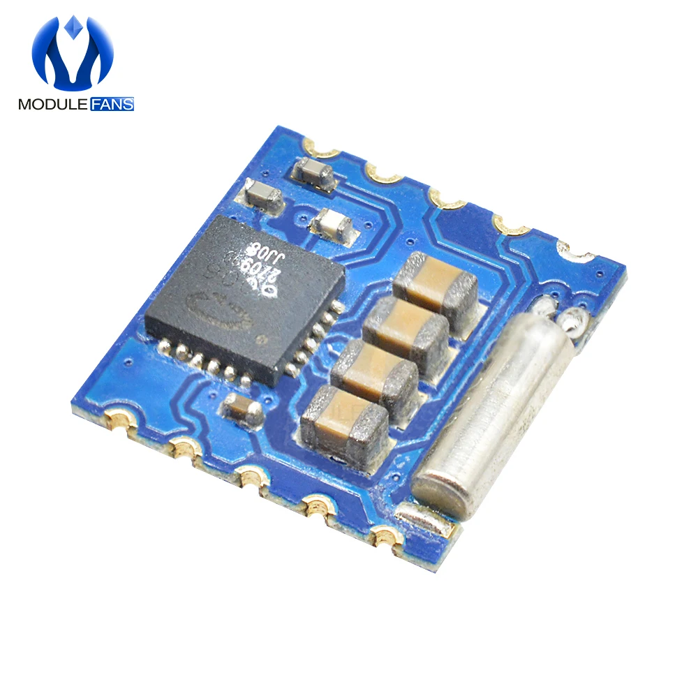 QN8006 FM программируемая низкая Мощность стерео радио модуль RF Вход часы с