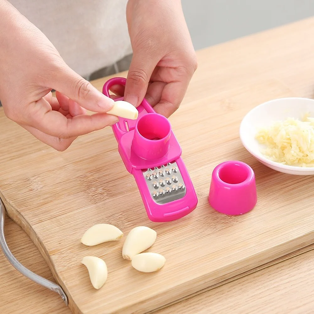 

Candy Color Household Manual Plastic Ginger Garlic Grinding Tool Silicone Peeler Kitchen Press Squeezer Ginger Garlic Tools New