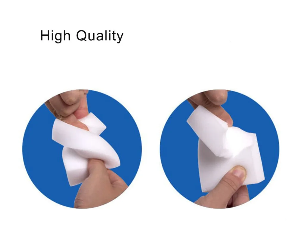 100 шт. Меламин губка волшебная белый ластик для кухня ванная офис принадлежность