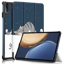 Applicable to millet flat 5 protective cover Mi pad 5 Pro flat leather cover three fold support protective cover