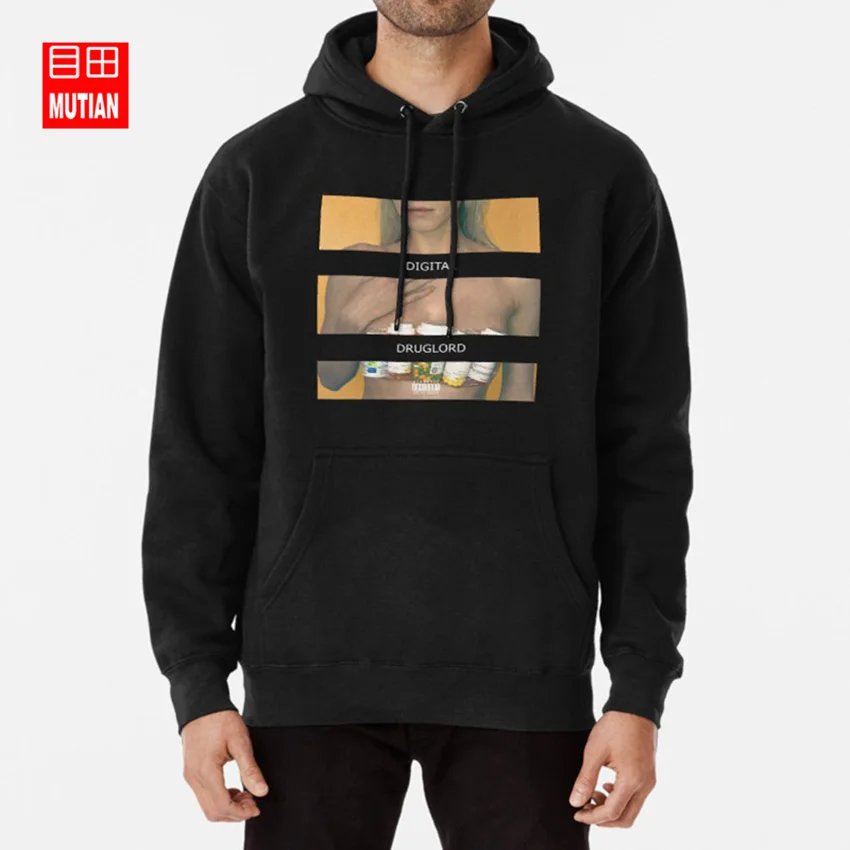Blackbear Digital Druglord толстовки свитшоты blackbear digital druglord mansionz кашемировая петля мертвых роз для музыкальных выступлений, для чтения рэпа