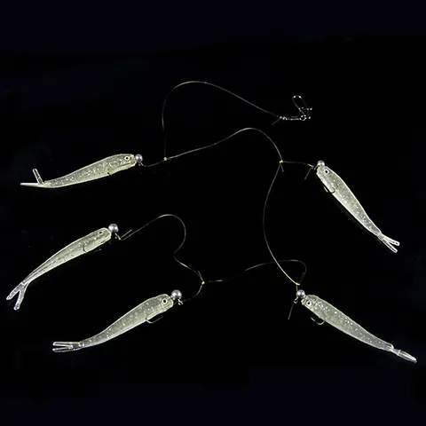 Como cluster isca macia isca de pesca peca cabeça jig t cauda wobbler metal peixe maré marinho de tackle de natação