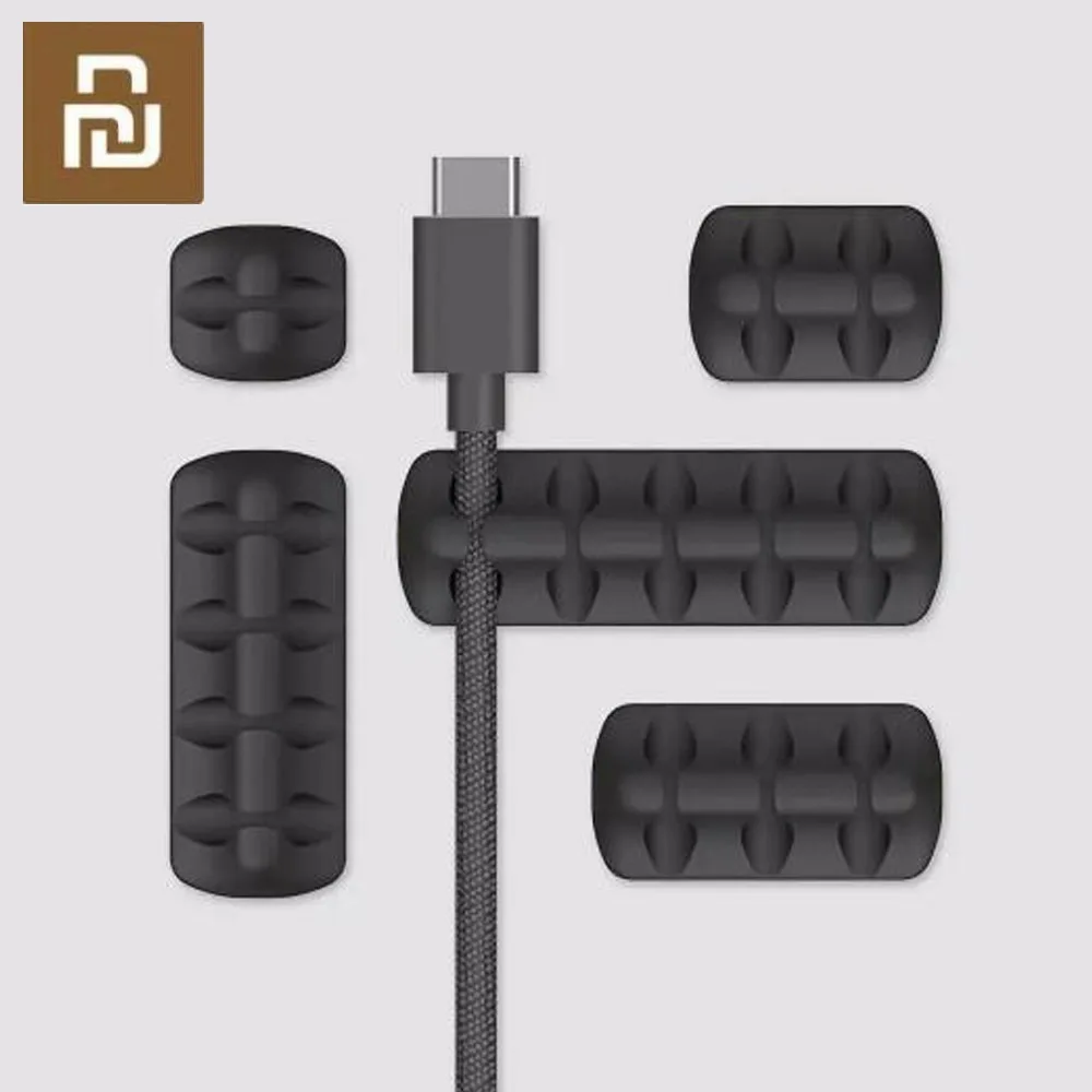 5 шт. силиконовые мини устройства для хранения проводов|Подставки и держатели| |