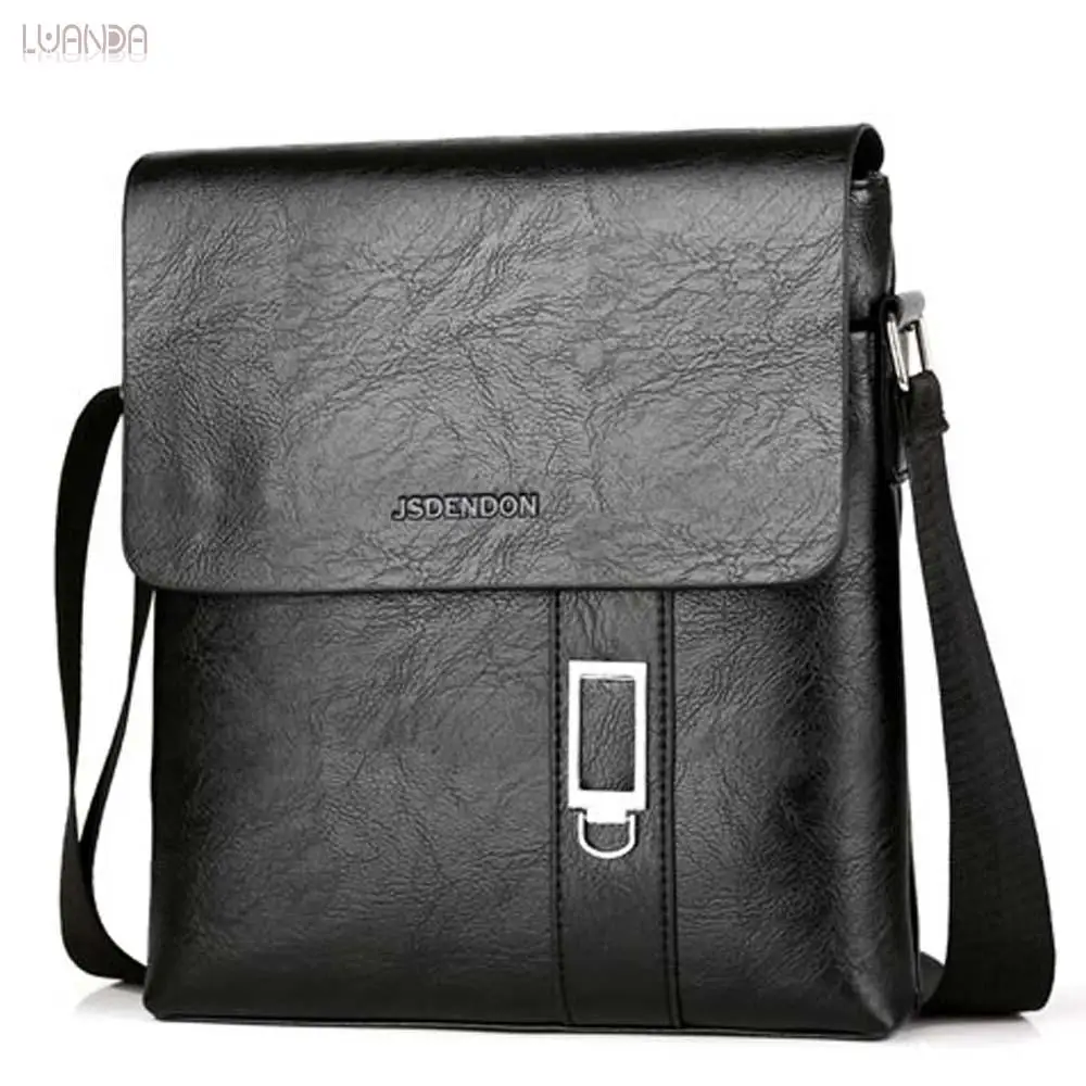 Сумки через плечо для мужчин сумка из искусственной кожи мужские модные