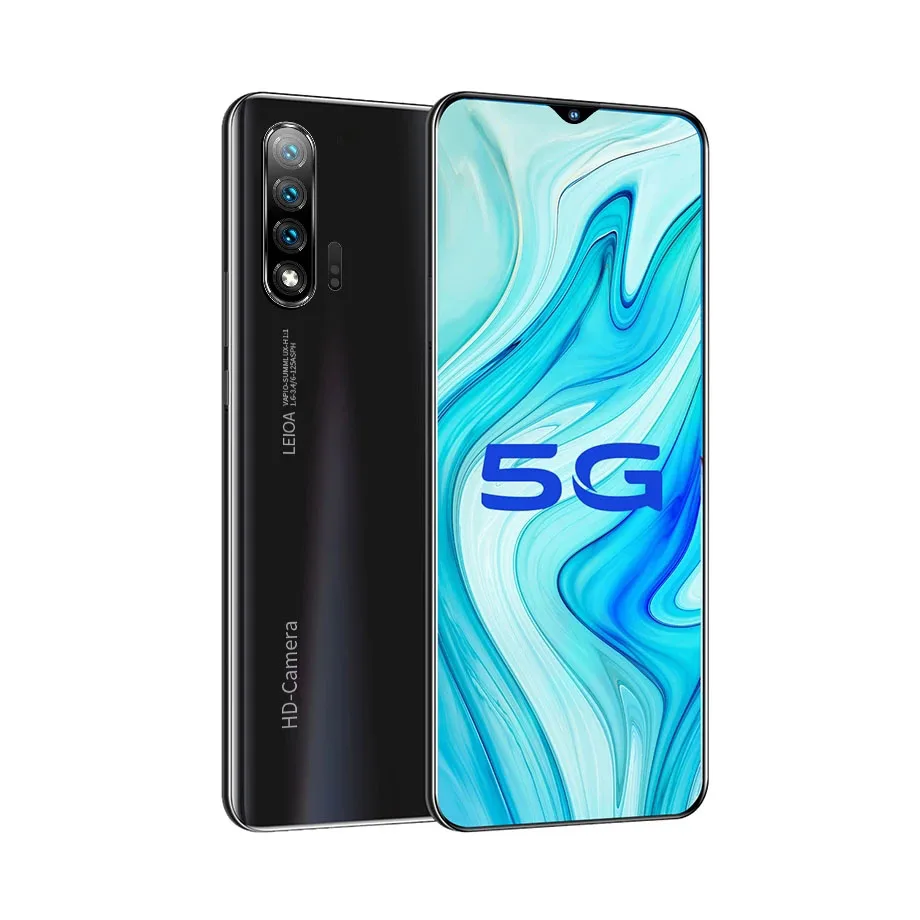 

2021 Full Screen Global Version Rodme 7 6.8inch Networkphone12+512GB Android10 Cellphone 48MP Unlocked Deca Core Mobilephone
