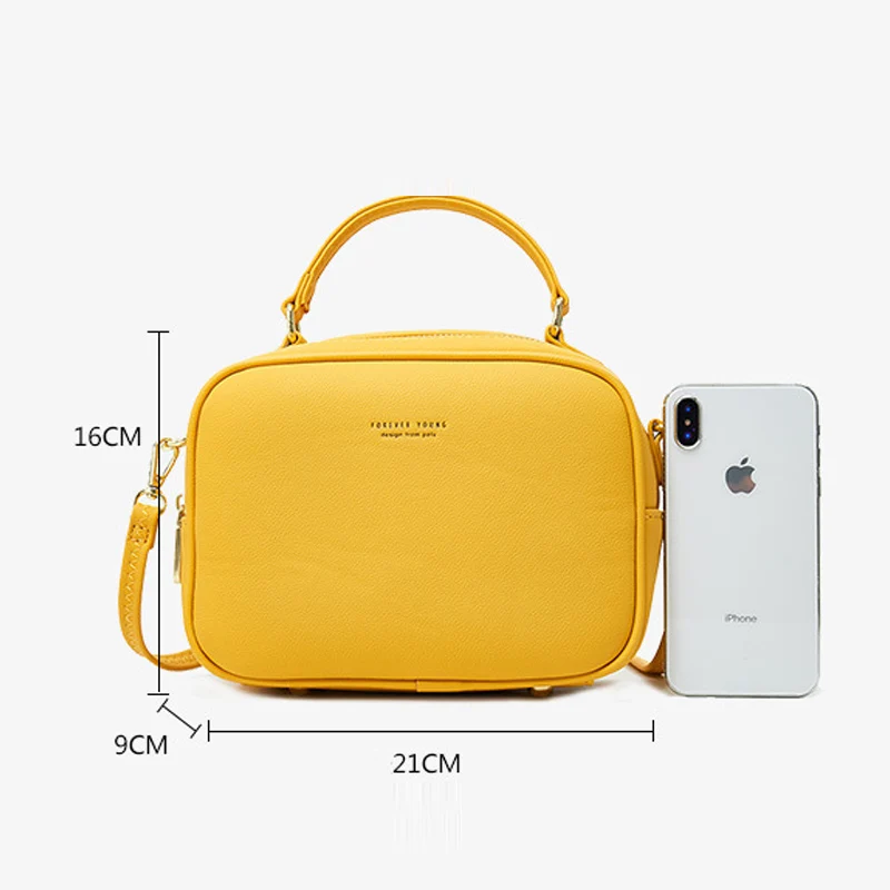 Винтажная сумка через плечо из искусственной кожи для мобильного телефона сумки