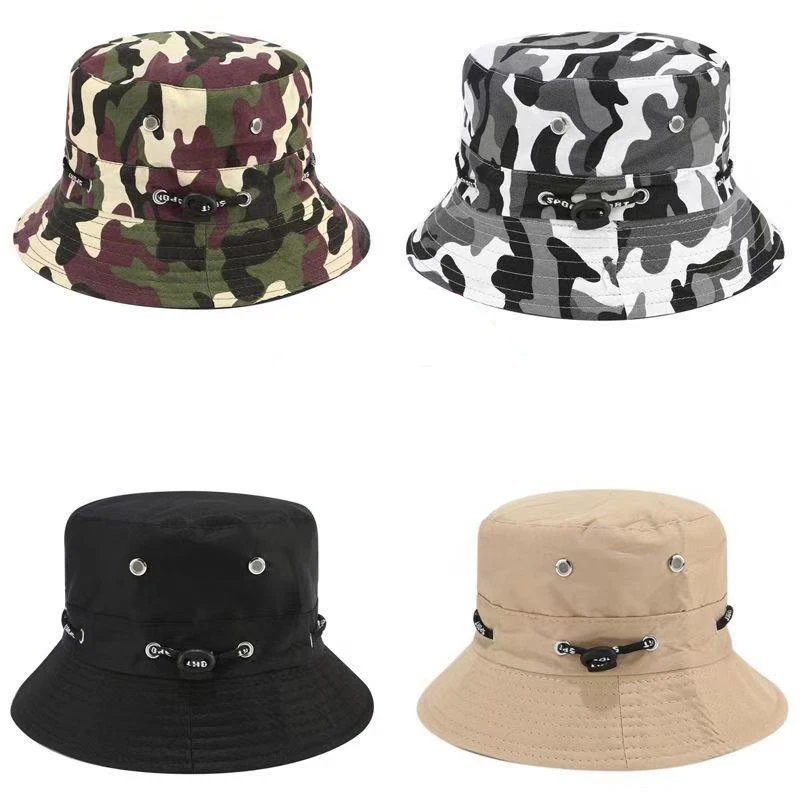 Горячая Распродажа мужские и женские уличные солнечные шапки складные дорожные