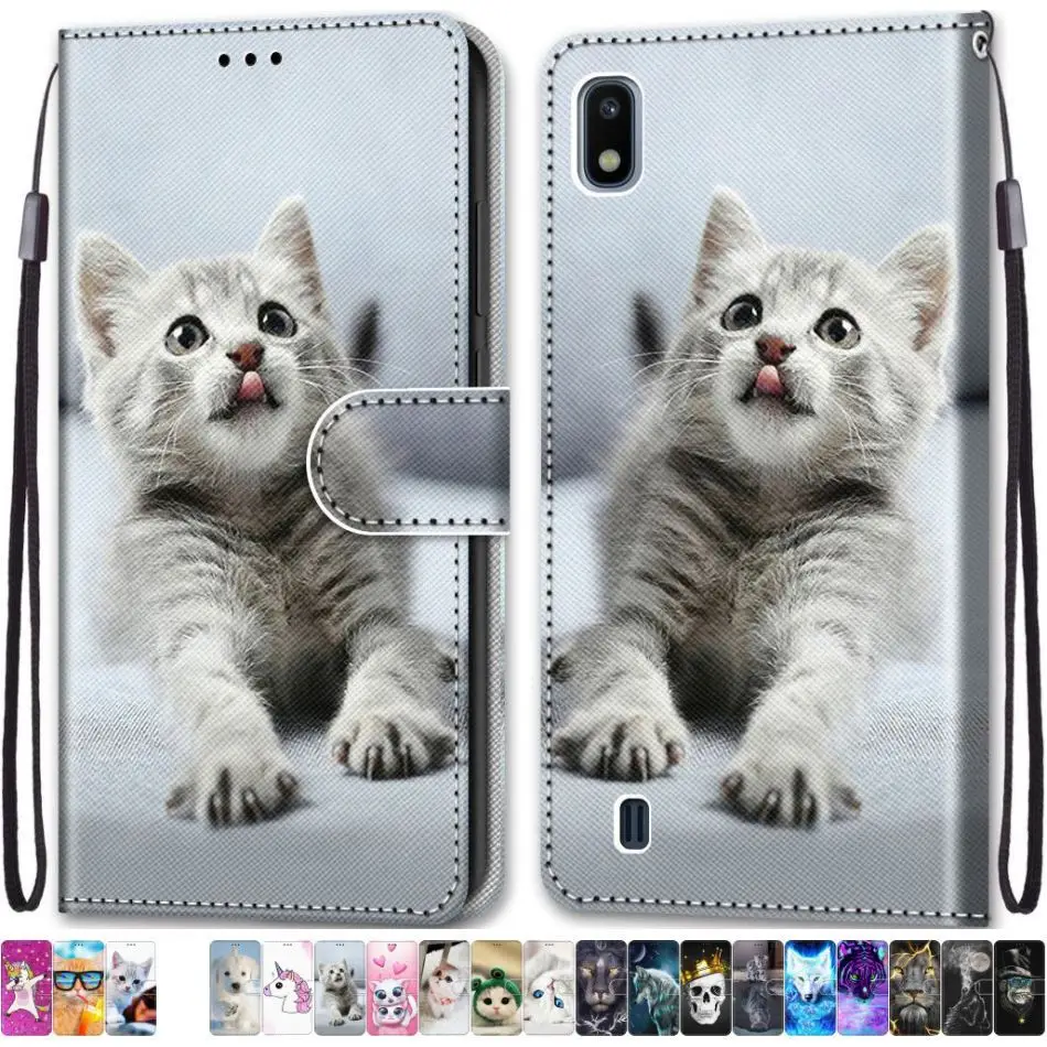 

Leather Flip Funda Cute Fasion Phone Case For Huawei Y6 Prime 2018 Y9 Prime 2019 Honor 6A 6C Pro 7X 7S 8S 8C 8X Play 8A P7 DP08F