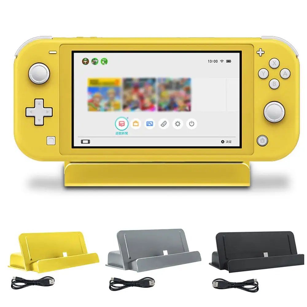 

Быстрое зарядное устройство для Switch Lite ABS, Type-c, 5 в постоянного тока, профессиональная док-станция, регулируемая USB-зарядная подставка, игрова...