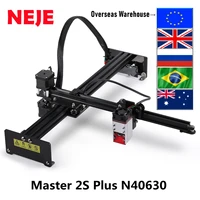 neje master 2s plus n40630 cnc laser engraver cutter printer engraving machine router lightburnapp controlwood milling machine