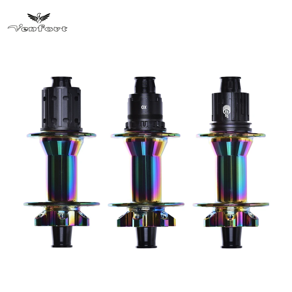 

Color Titanium VENFORT M350 DT Swiss Star Ratchet Hub MTB BOOST 148mm 28/32H 6-Bolt for HG SRAM XD Micro Spline 12 Speed Hubs