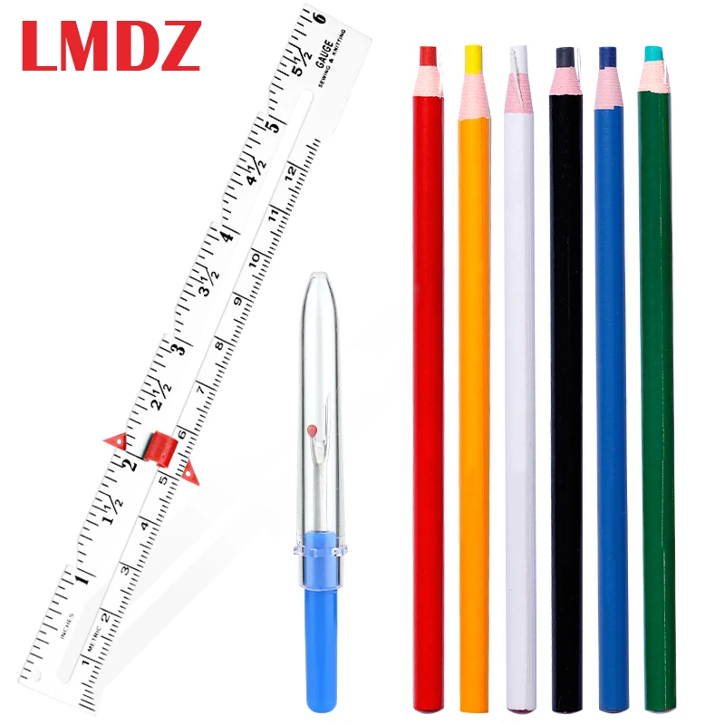 LMDZ инструмент для шитья мел карандаш шов Потрошитель скользящий Калибр удаления