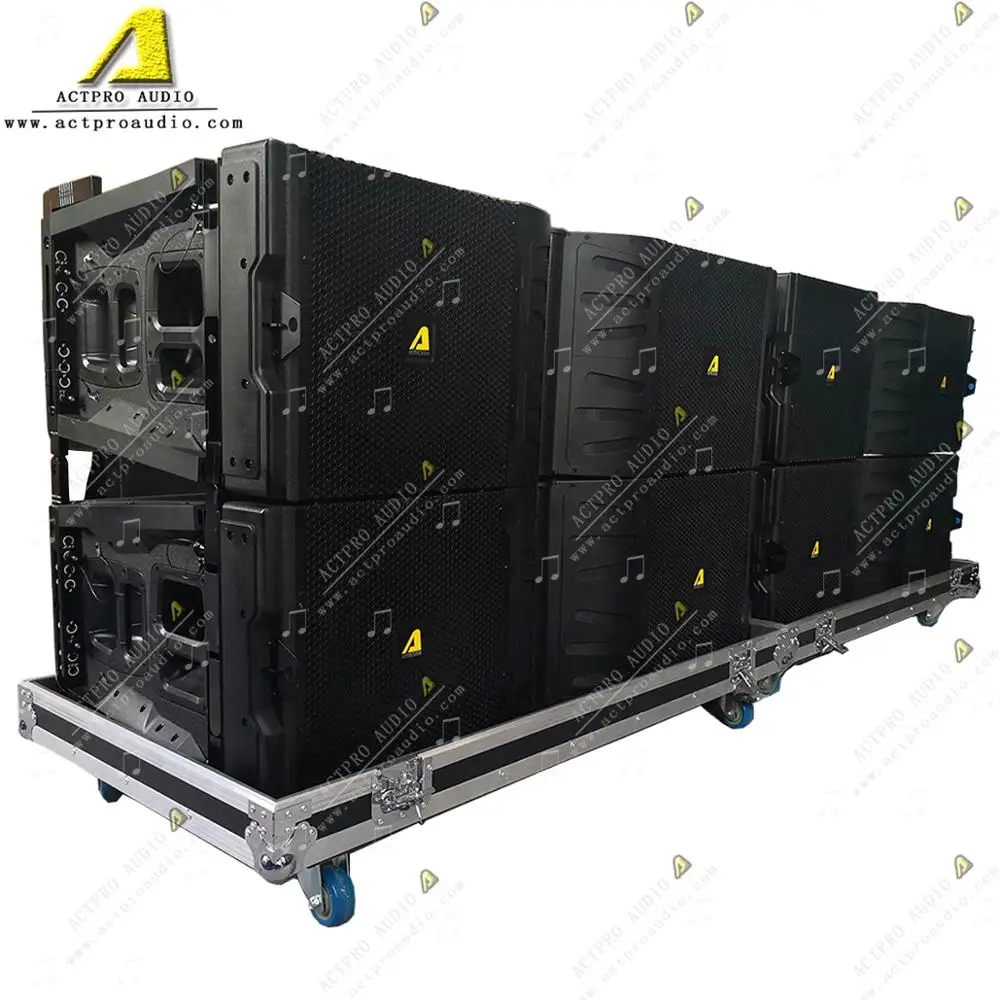 V25 3 полосный двойной мощный громкоговоритель 15 ''активный линейный