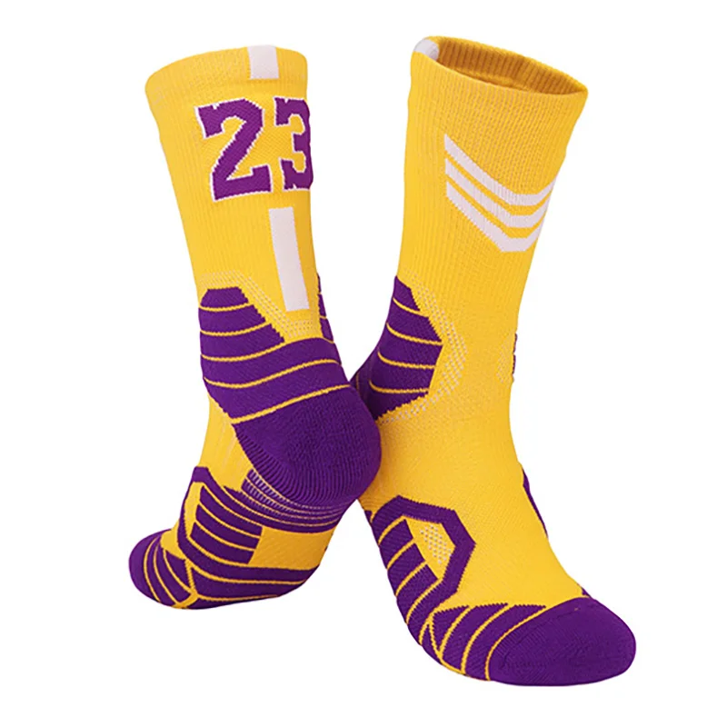 

Breathable Towel Bottom Basketball Socks Good Quality Basketball Socks Men Running Socks Sport Non-Slip Cycling Sock Healthy