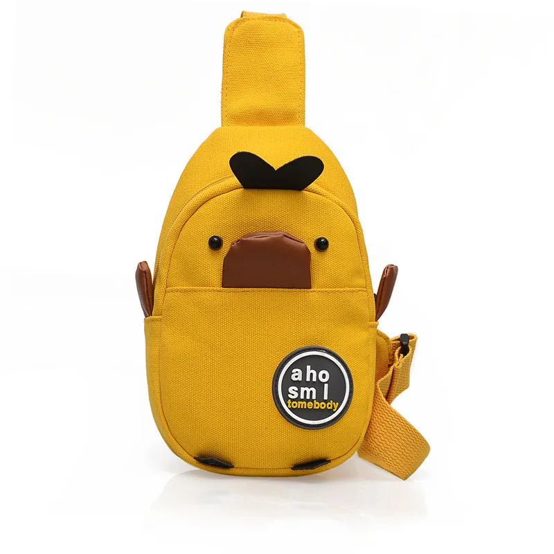 

Waist Bag Women Fanny Packs Chest Bags Fashion Canvas Yellow Duck Pattern For Child Banana Female Belt Bag Womens Waist Bag