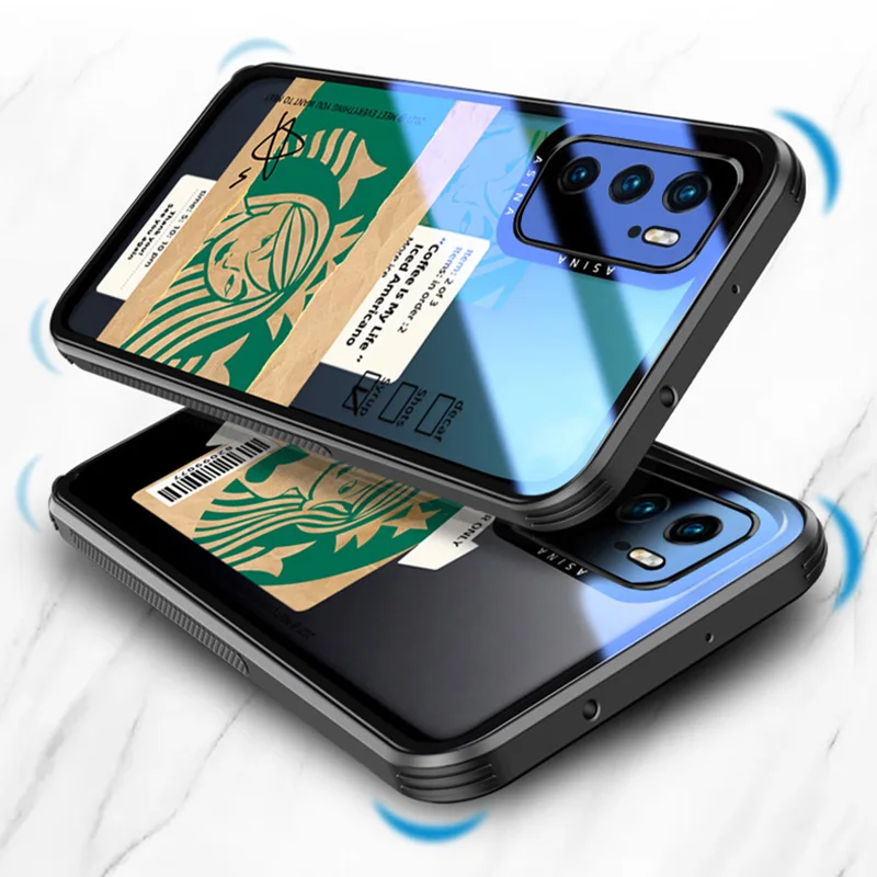 

ASINA Transparent Tempered Glass Case For Huawei P40 P30 P20 Pro Cover Cute Cartoon Bumper For Nova 7 8 Pro Couple Coque Girl