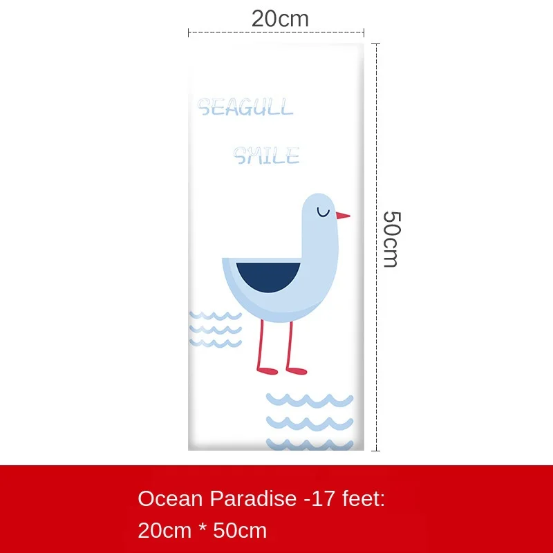 

2PCS Children's Anti-collision Soft Pack Wall Decoration Stickers Background Wall Mat Self-adhesive Cartoon Wall Stickers LD470