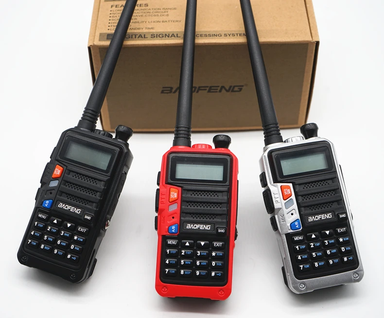 Обновленная рация Baofeng UV-5R UV 5R Pro 8 Вт высокомощный CB Ham радио двухдиапазонный УКВ двухстороннее радио UV-5R 10 км Comunicador