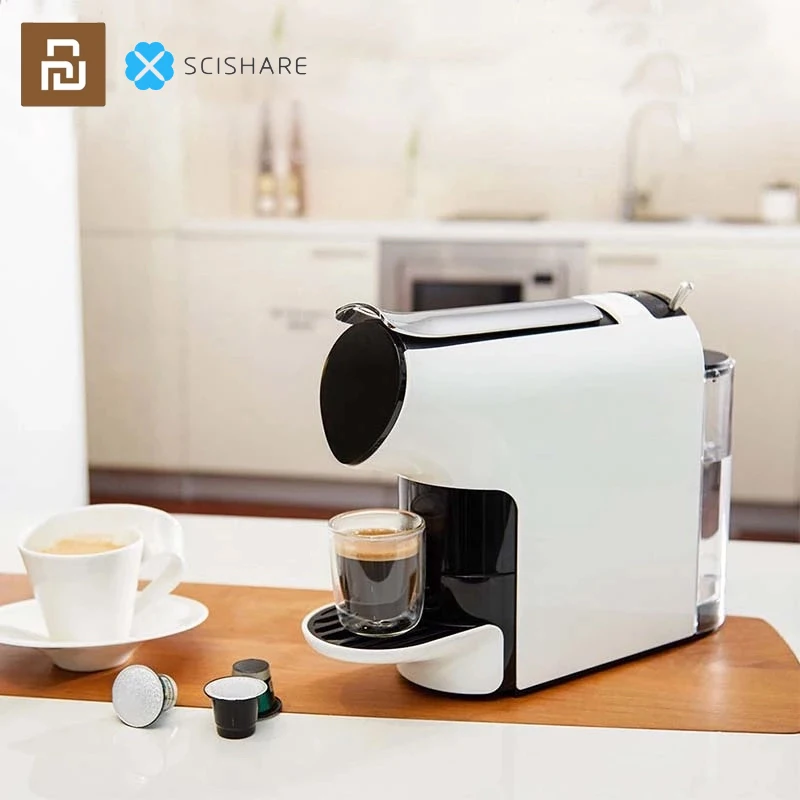 Умная кофемашина Xiaomi 9 уровней концентрации капсулы Эспрессо Предустановленная