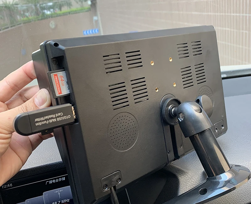 DC 12-36 в TFT lcd HD AHD 1920*1080P автомобиль MP5 автомобиль 4CH DVR видео рекордер монитор для грузовика Ван автобус парковочная камера система