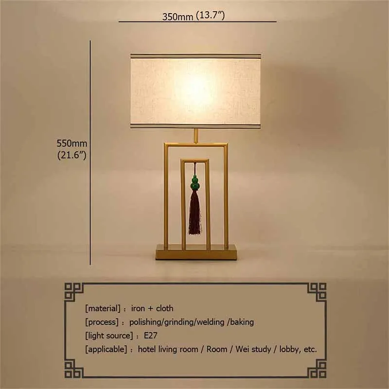 Современная настольная лампа OUFULA дизайнерский светодиодный светильник из ткани