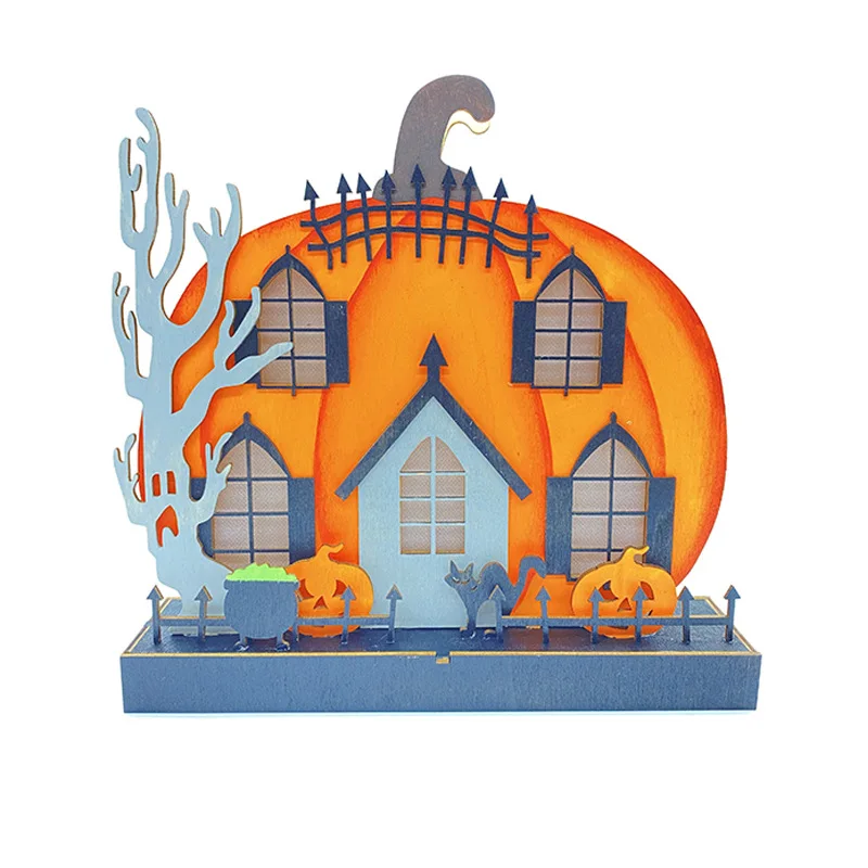 

Pumpkin House Decoration Halloween LED Light 23cm Home Decoration Gift