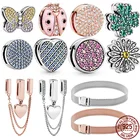 Подвеска-клипса из серебра 100% пробы, для Pandora браслет Reflexions