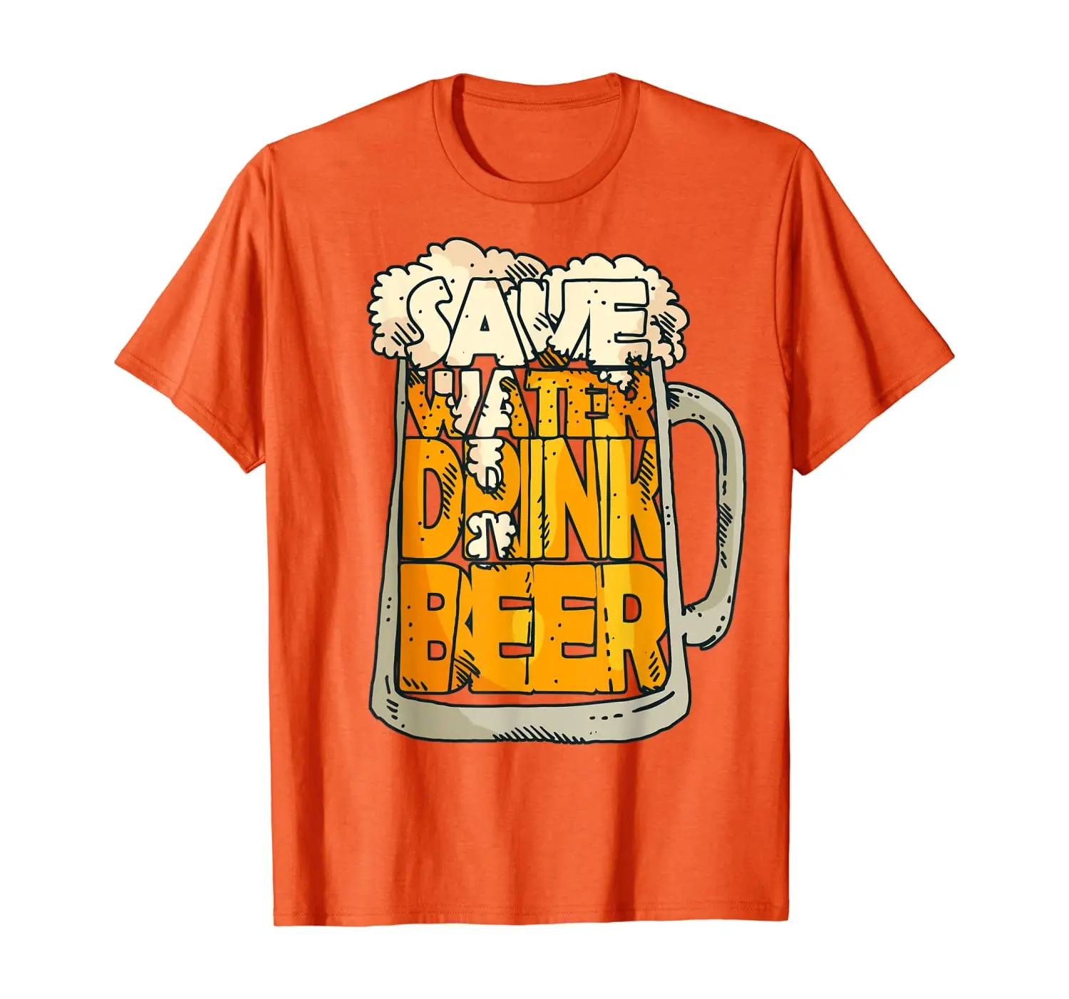 

Funny Tasty Looking Beer Mug Save Water Drink Beer T-Shirt