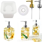 TC187 самодельная емкость для духов Форма для хранения эпоксидной смолы лоток для мыла шкатулка для ювелирных изделий 3D силиконовые формы для украшения дома