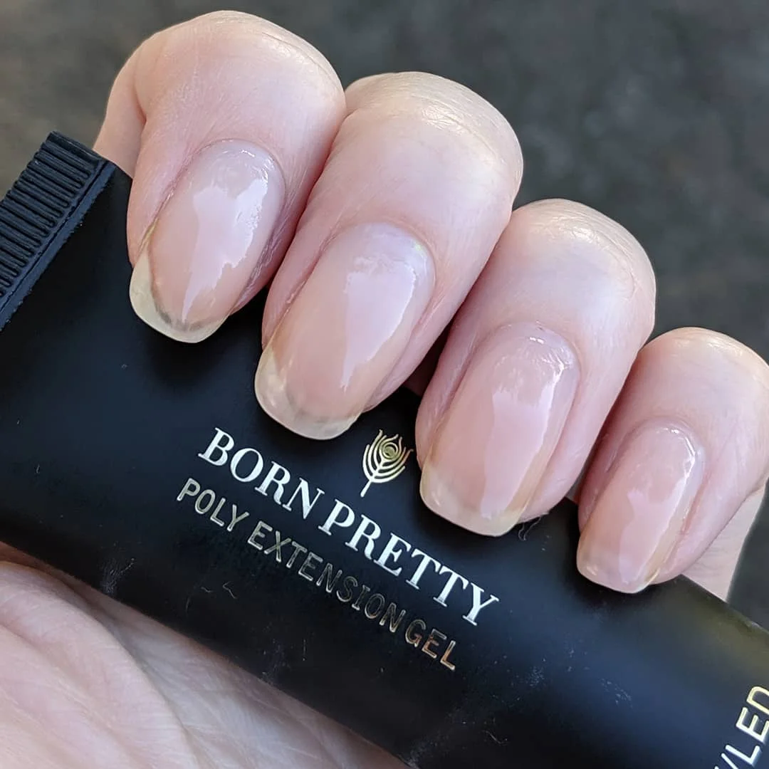 BORN PRETTY Poly УФ-гель для наращивания ногтей 20 мл Белый Прозрачный блестящий быстро меняющий Цвет гель для наращивания