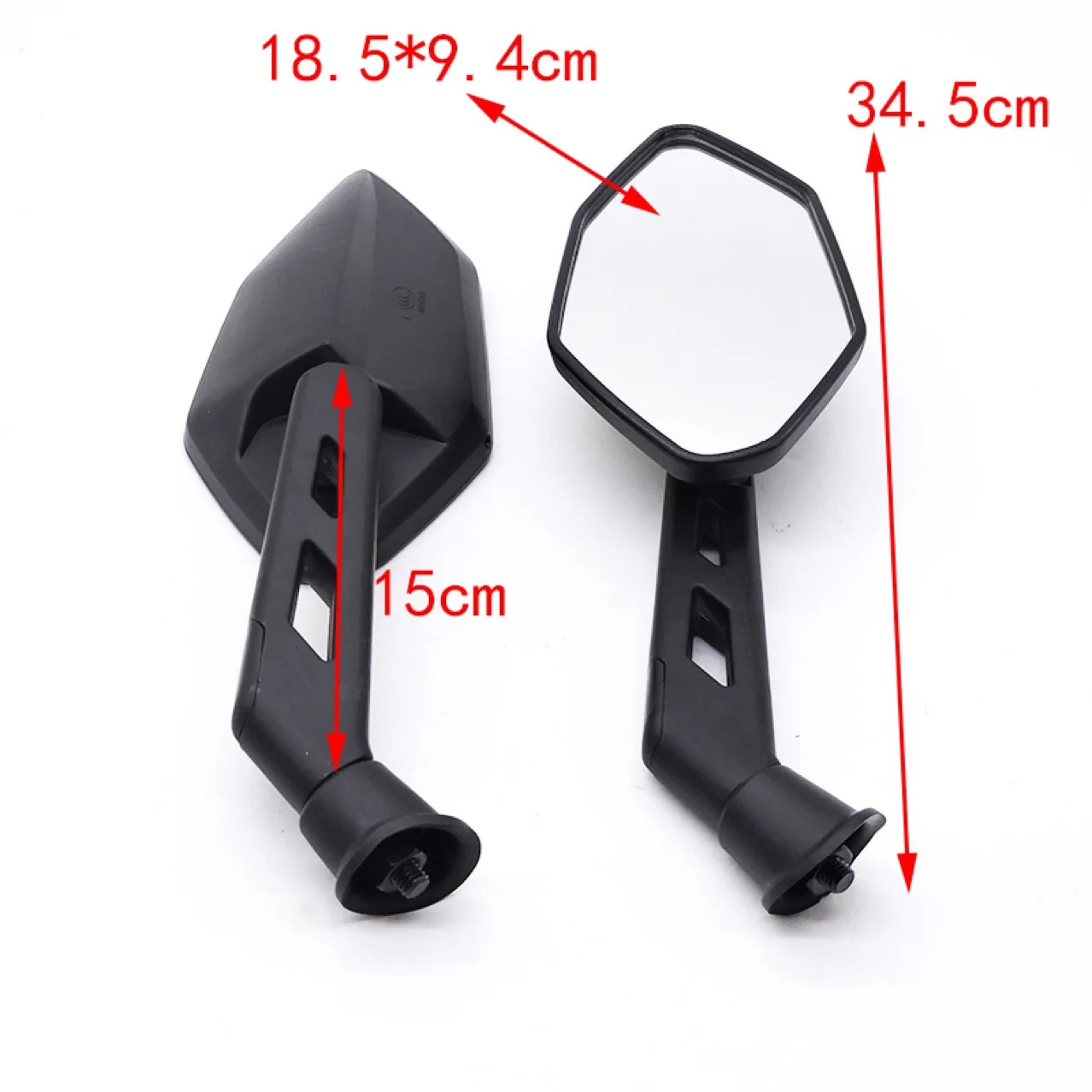 

10mm side mirror motorcycles rearview mirror for Honda CTX700 CB1000R CRF1000L CRF250L CB300F CB650F CB400X CB400F