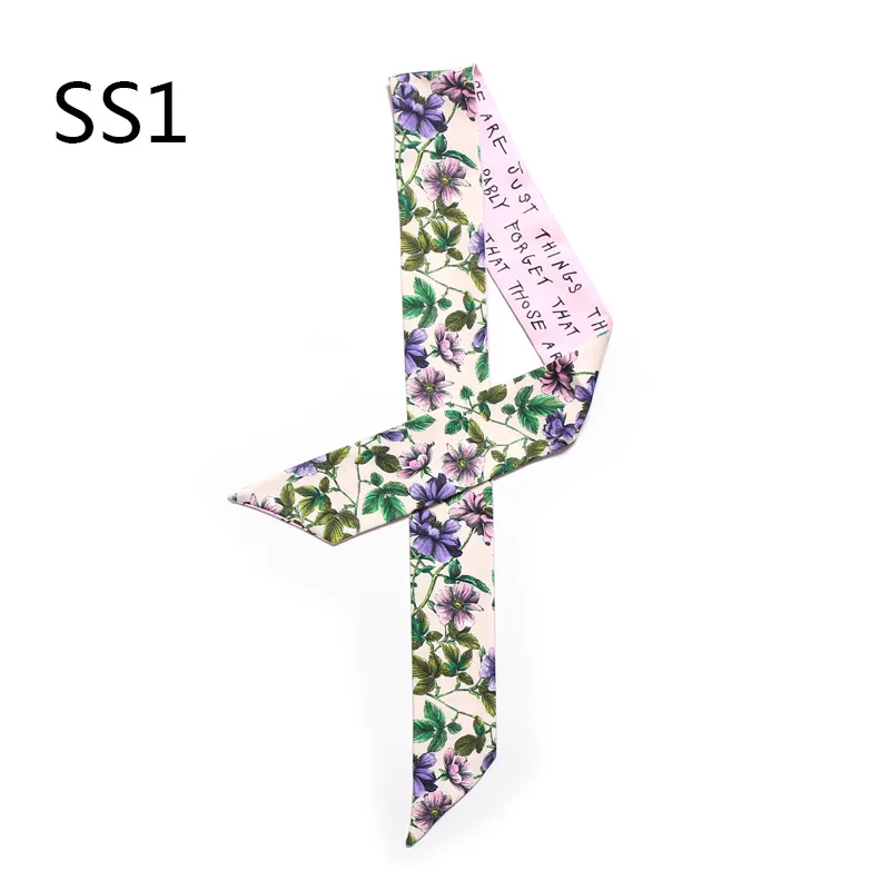 Классический шарф с принтом в стиле ретро новый маленький шелковый для женщин