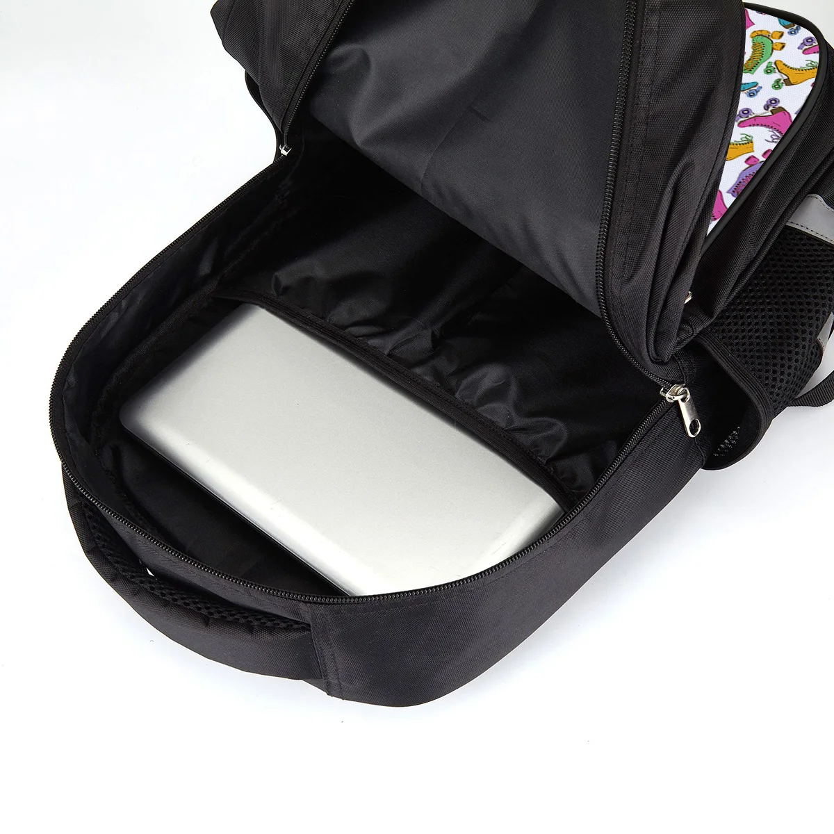 Цветная вращающаяся обувь женская с героями мультфильмов повседневные наклейки