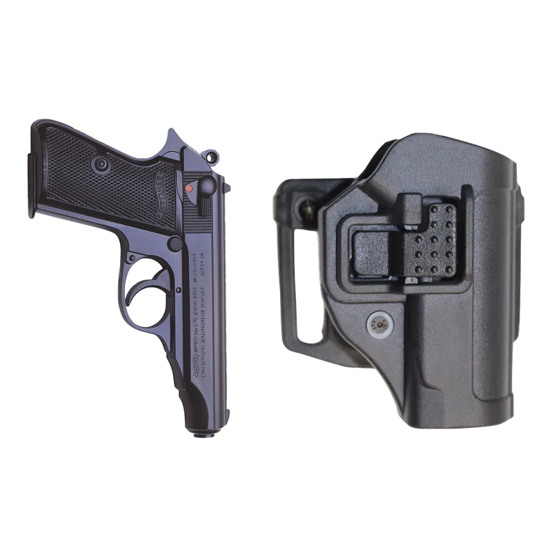 

Tactical PPK Holster Military Right Hand Waist Belt Loop Pistol Holster Case Pouch Outdoor Airsoft Accessories for Hunting
