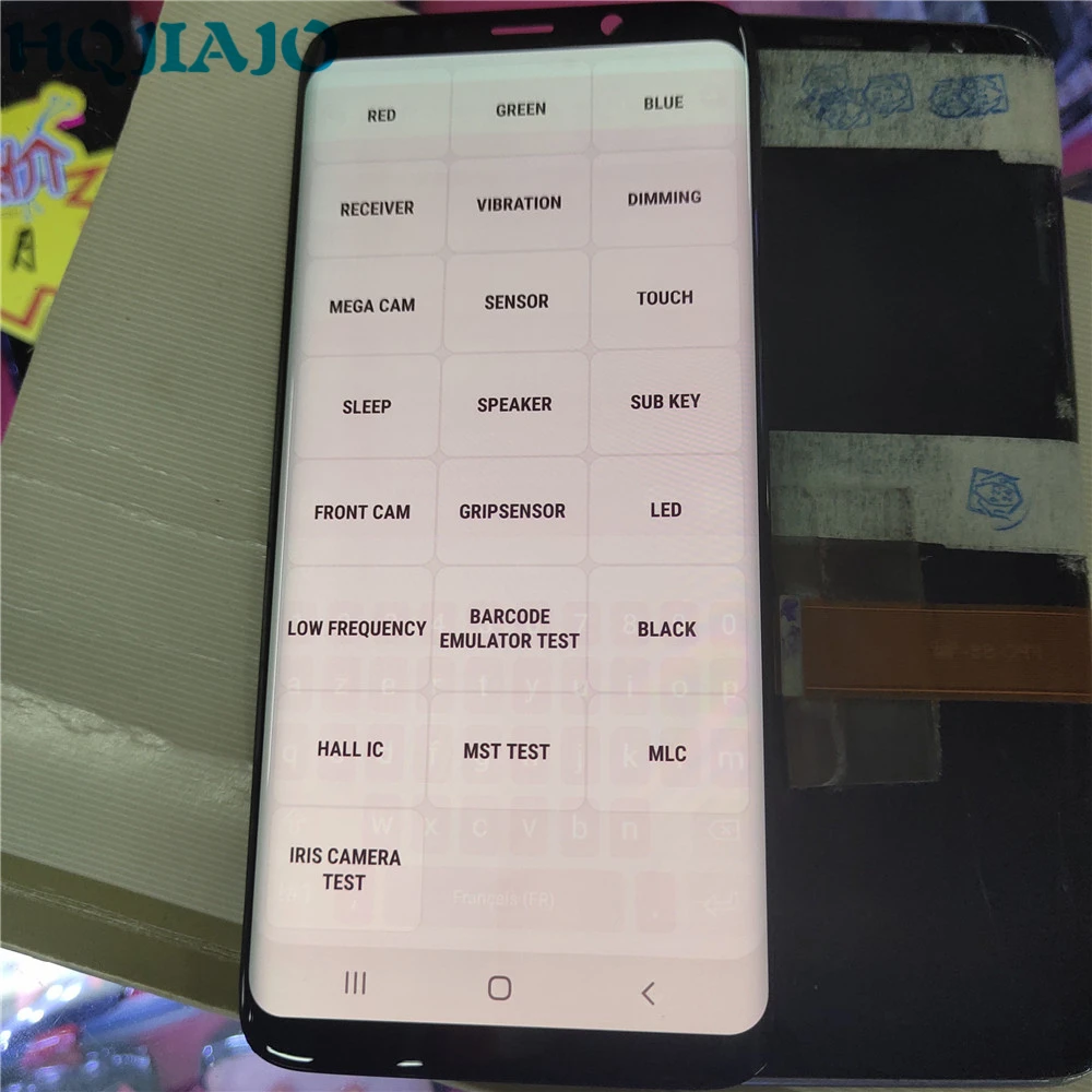 

Большой сжигающий AMOLED ЖК-дисплей для Samsung Galaxy S8 G950 G950F ЖК-дисплей с сенсорным экраном дигитайзер для S8 G950 G950F дисплей