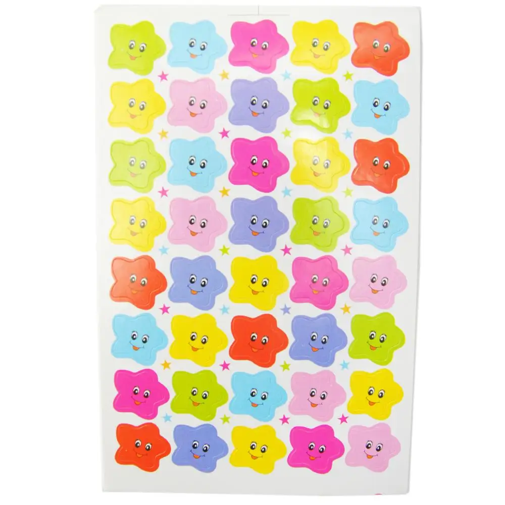 10 шт./упак. детская Золотая мини наклейка для детского сада награда учителя хвалю