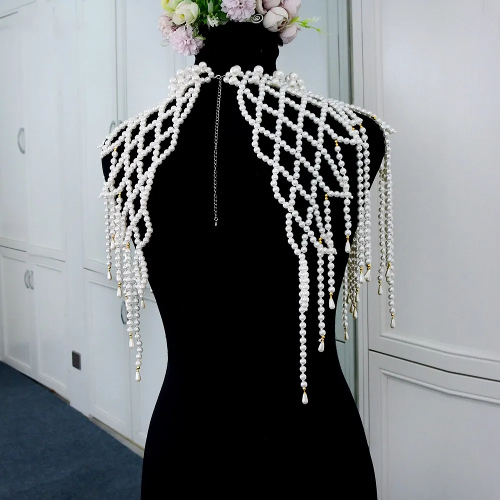 Цепочка для бикини соблазнительная цепочка груди с жемчугом многослойная