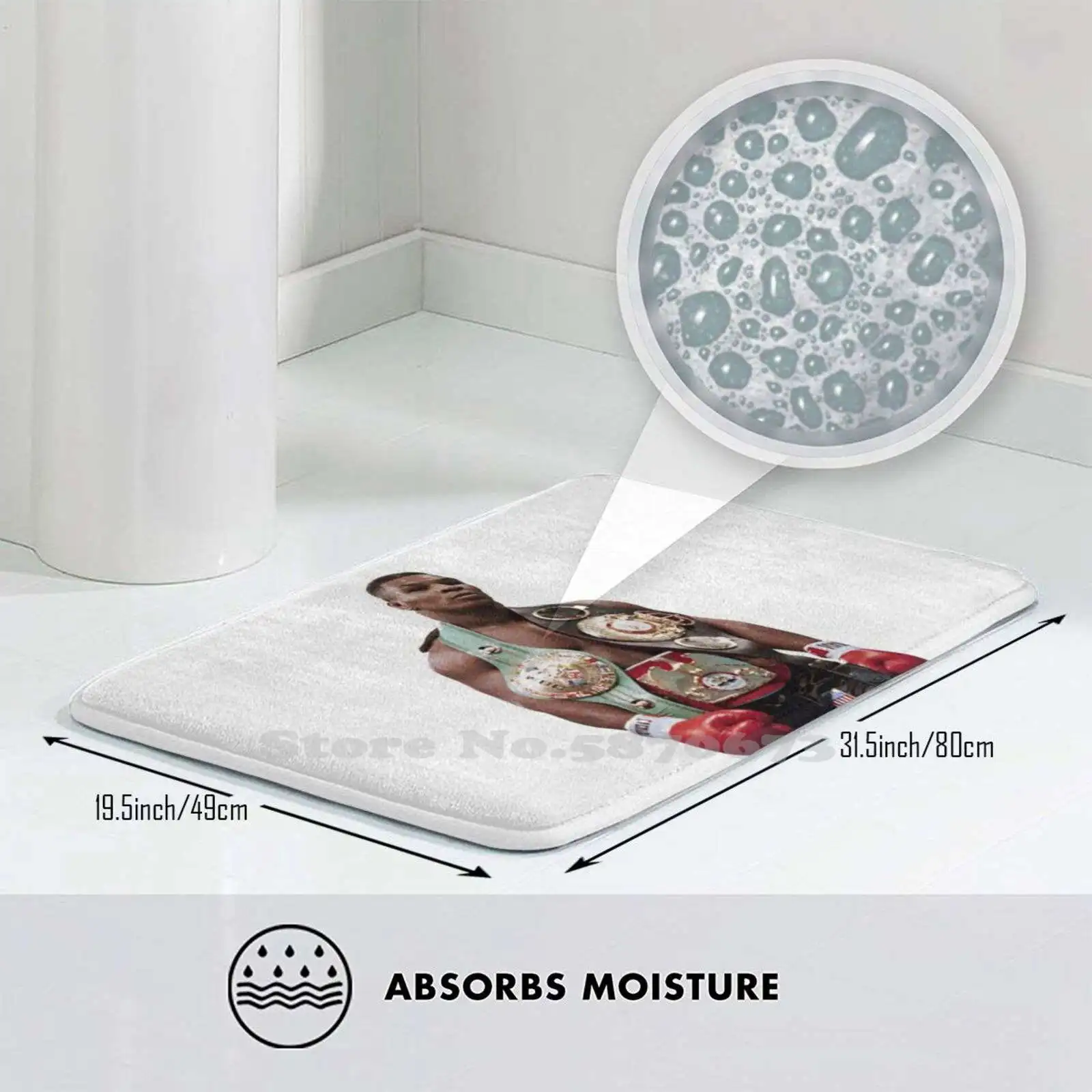 Мягкий домашний Противоскользящий коврик для всей семьи ковер железный Майк