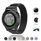 Металлический ремешок для Garmin Fenix 6S 6X 6 Pro Fenix 5X 5 5S 3HR, быстросъемный браслет из нержавеющей стали, 26 22 20 мм