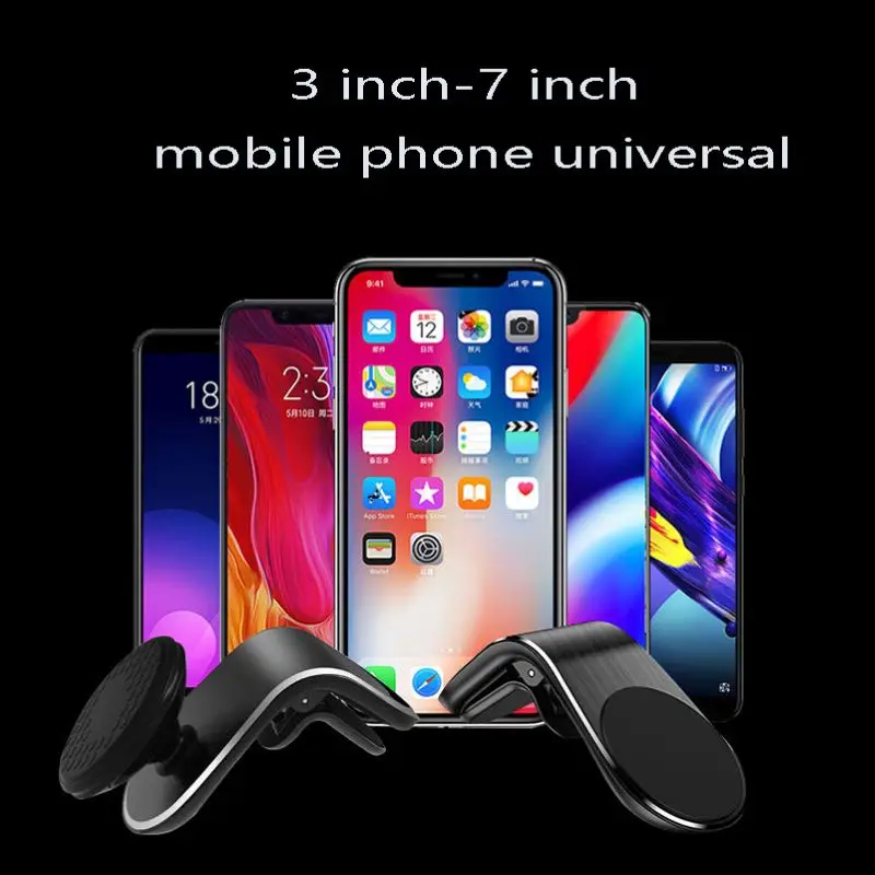 Автомобильный магнитный держатель для телефона подставка смартфонов iPhone 11 Pro 8 7 6
