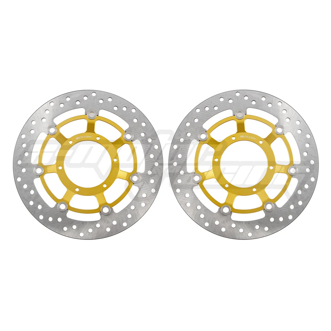 Motorcycle Front Floating Brake Discs Rotors For Honda CBR600 F4I 2001-2007 CB900F Hornet Hornet900 2002-2007 VTX1800 2002-2008 |