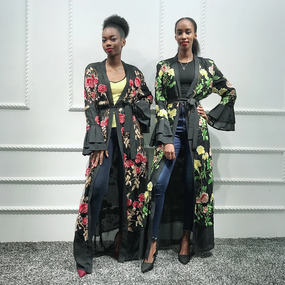 Кимоно Кардиган абайя хиджаб мусульманское платье женское | Тематическая одежда