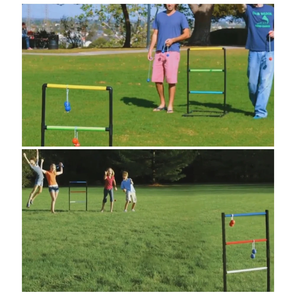 

6pcs/8pcs Golf Ball Ladder Toss Ball Replacement Golf Ball Bolas Hard Golf Training Balls Outdoor Game Ball Set