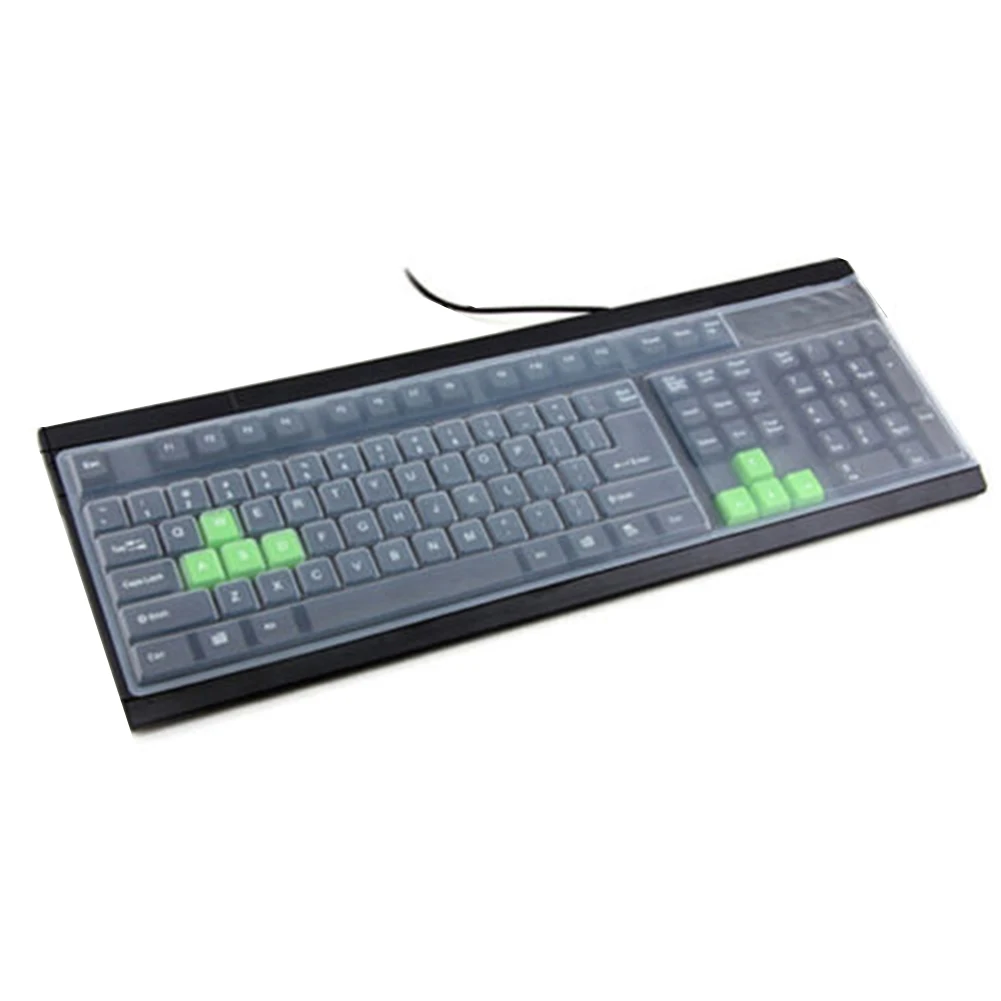

Universal Silicone Desktop Computer Keyboard Cover Skin Protector Film Cover