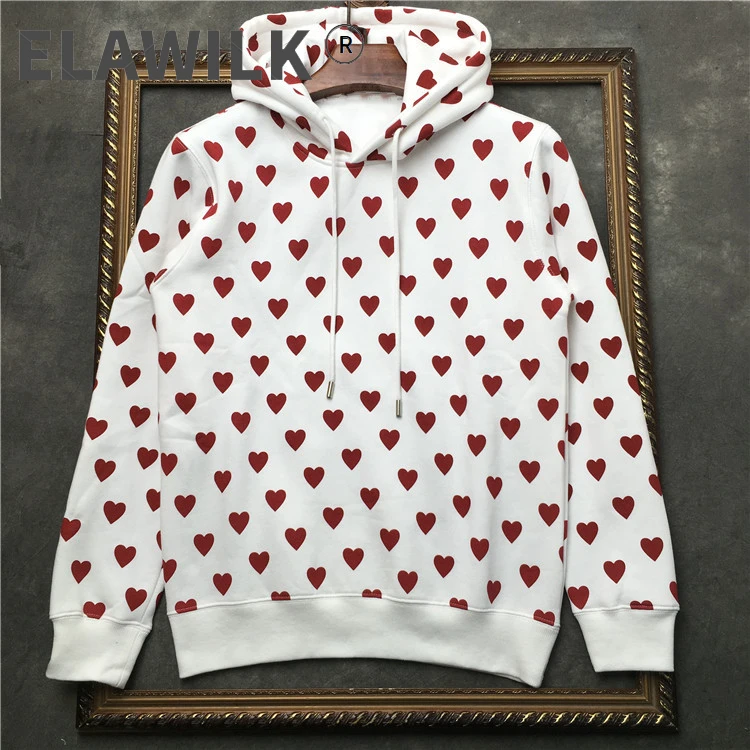 

Spring Autumn 2021 Women/Men's High quality hooded sweatshirts Chic men casual white hoodies Top B886