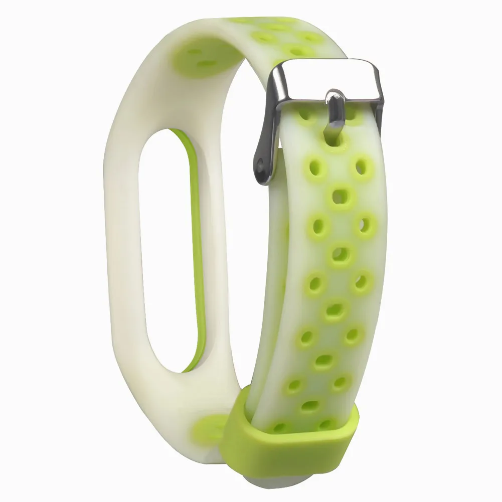 Ремешок для часов Xiaomi Silicon Luminous Stripe TPE ремешок XIAOMI MI Band 2 | Электроника